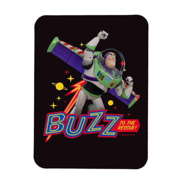 Magnet Flexible Toy Story 4 | Buzz À La Secourt ! (Vertical)