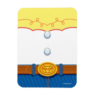 Magnet Flexible Toy Story  Le costume de fille de Jessie