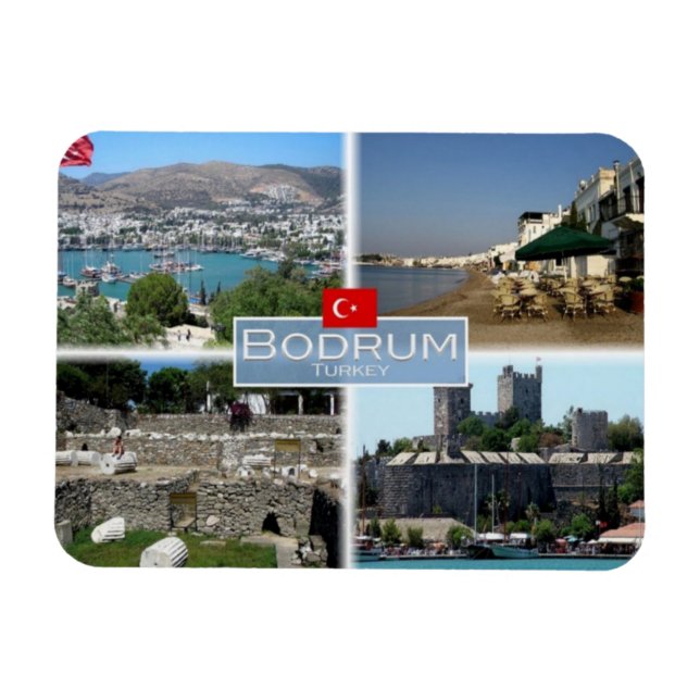 Magnet Flexible TR Turquie - Bodrum - (Horizontal)