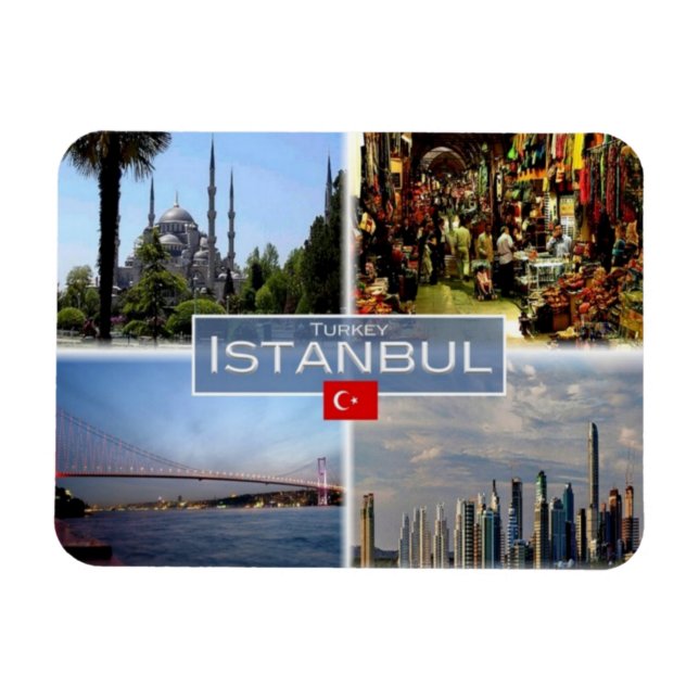 Magnet Flexible TR Turquie - Istanbul - (Horizontal)