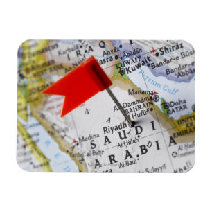 Magnet Flexible Tracez la goupille placée à Riyadh, Arabie