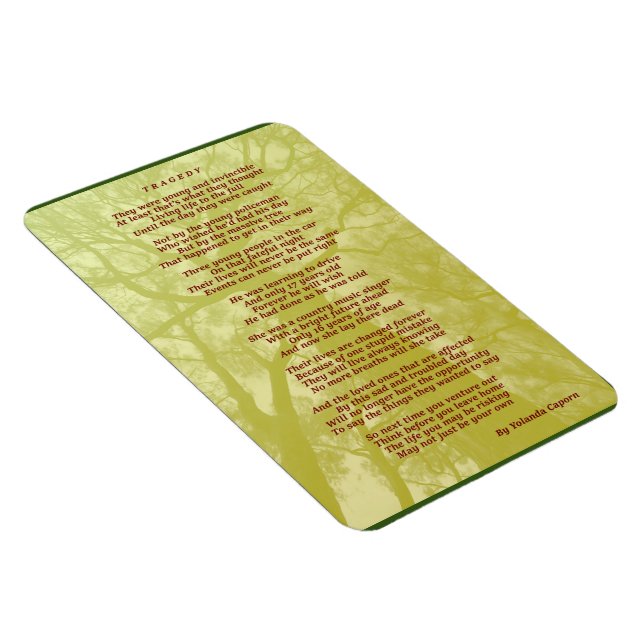 Magnet Flexible Tragédie magnétique flexible (Côté Droit)