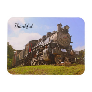 Magnet Flexible Train à vapeur Gratitude