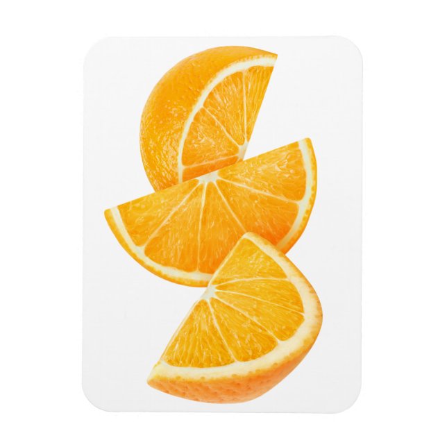 Magnet Flexible Tranches orange (Vertical)