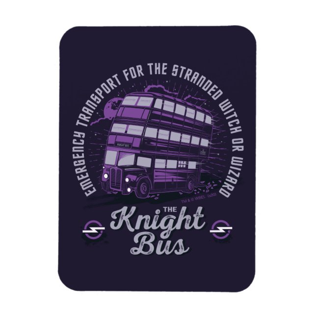 Magnet Flexible Transport d'urgence - Le Knight Bus (Vertical)