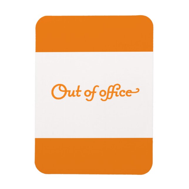 MAGNET FLEXIBLE TRAVAIL DE VACANCES HORS BUREAU SURCHARGE EXPRESSI (Vertical)