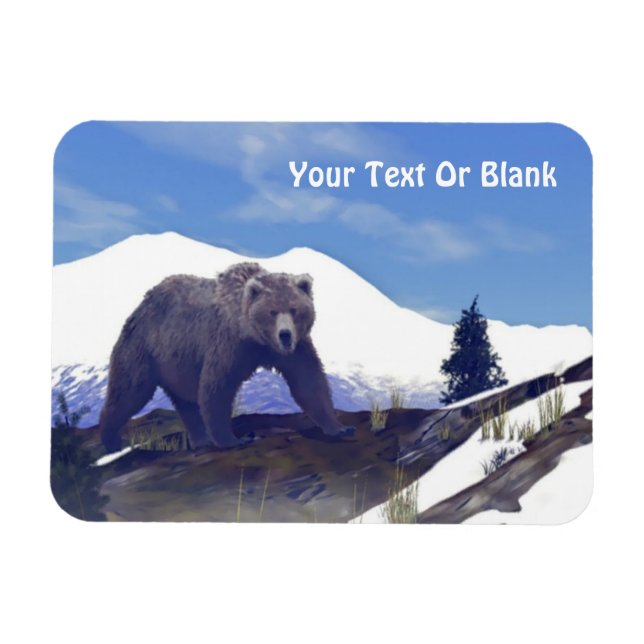 Magnet Flexible Treeline Grizzly (Horizontal)