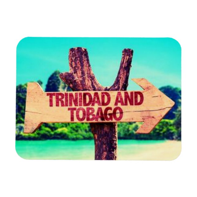 Magnet Flexible Trinité-et-Tobago (Horizontal)