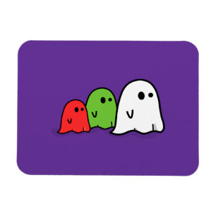 Magnet Flexible Trois mignons Fantômes Halloween Premium Flexi Mag
