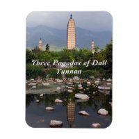 Trois pagodes de Dali, Zhonghe - Yunnan, Chine