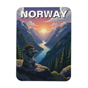 Magnet Flexible Troll de Norvège