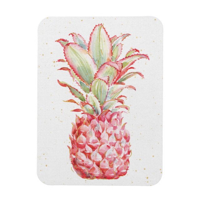 Magnet Flexible Tropical | Ananas rose (Vertical)