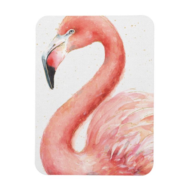Magnet Flexible Tropical | Pink Flamingo (Vertical)