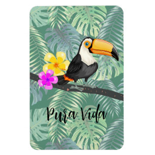 Magnet Flexible Tropical Toucan Pura Vida Design