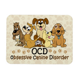 Magnet Flexible Trouble de la canine Obsessive de l'OCD
