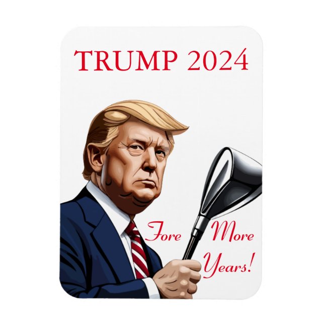 Magnet Flexible Trump : Encore plus d'années de grandeur ! (Vertical)