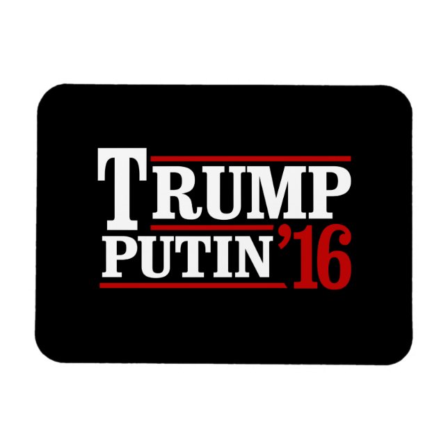 Magnet Flexible Trump Poutine 2016 (Horizontal)