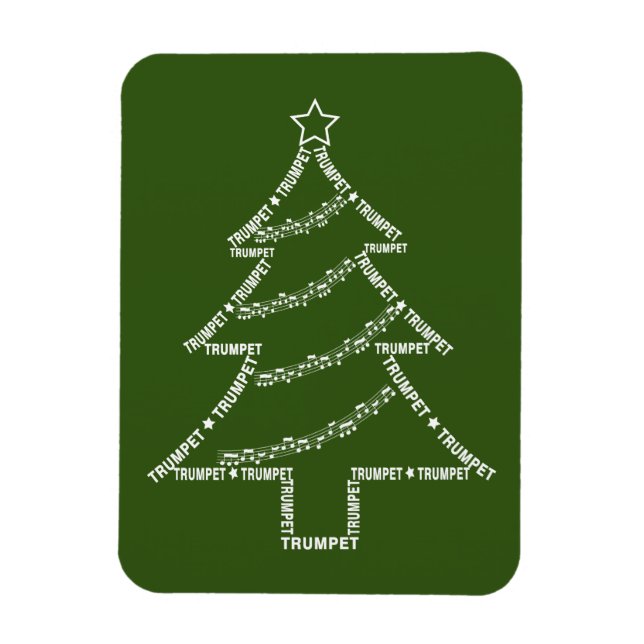 Magnet Flexible Trumpet Text (Vertical)