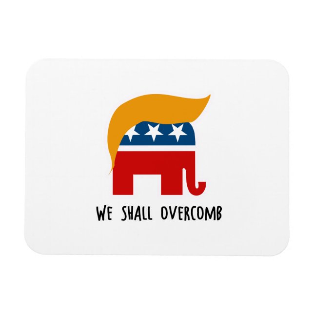 Magnet Flexible Trumplican - Nous Devrons Surmonter (Horizontal)