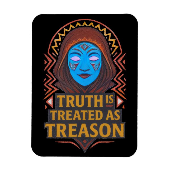 Magnet Flexible Truth As Treason (Vertical)