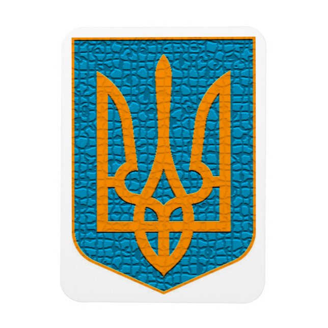 Magnet Flexible Tryzub ukrainien (Vertical)