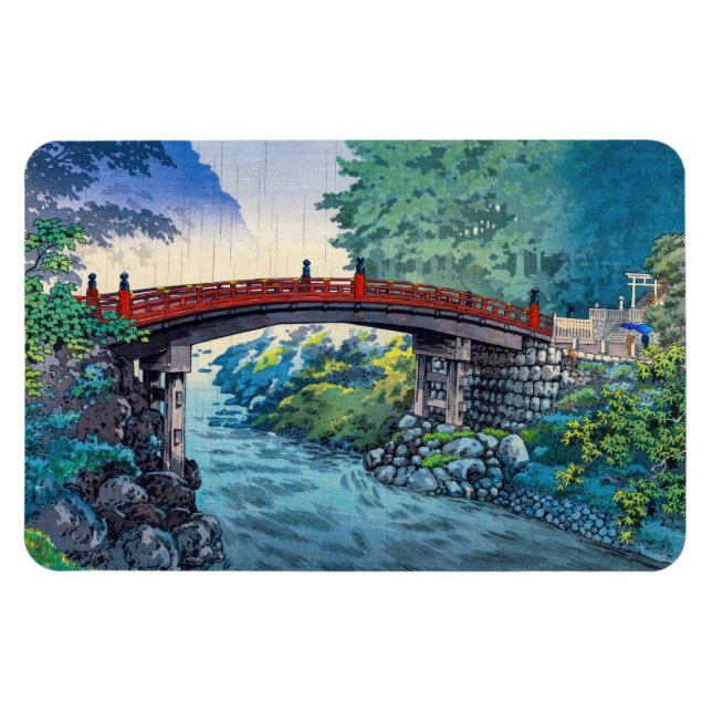 Magnet Flexible Tsuchiya Koitsu - Pont sacré à Nikko (Horizontal)