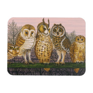 Magnet Flexible Tu-whit Tu-whooing