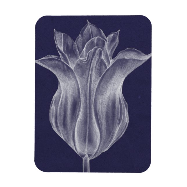 Magnet Flexible Tulipe monochrome III (Vertical)