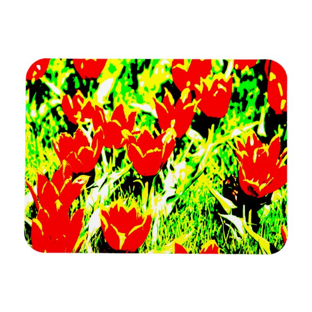 Magnet Flexible Tulipes (Horizontal)