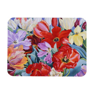 Magnet Flexible Tulipes amassées 2003