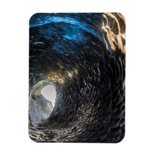 Magnet Flexible Tunnel à travers une grotte de glace, Islande