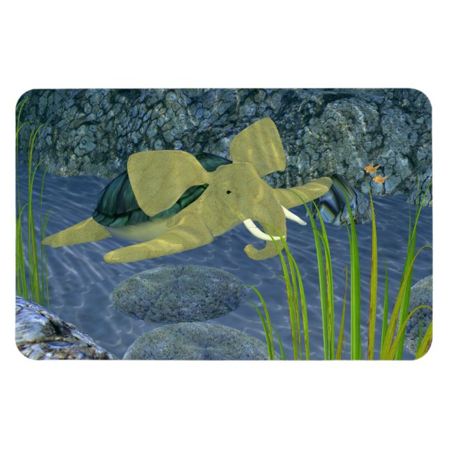 Magnet Flexible Turphant de natation (Horizontal)