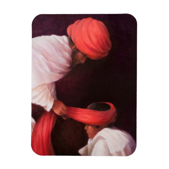 Magnet Flexible Tying a Turban 2010 (Vertical)