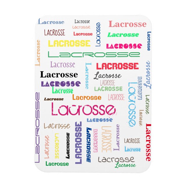 Magnet Flexible Typographie de crosse Aimant photo flexible (Vertical)