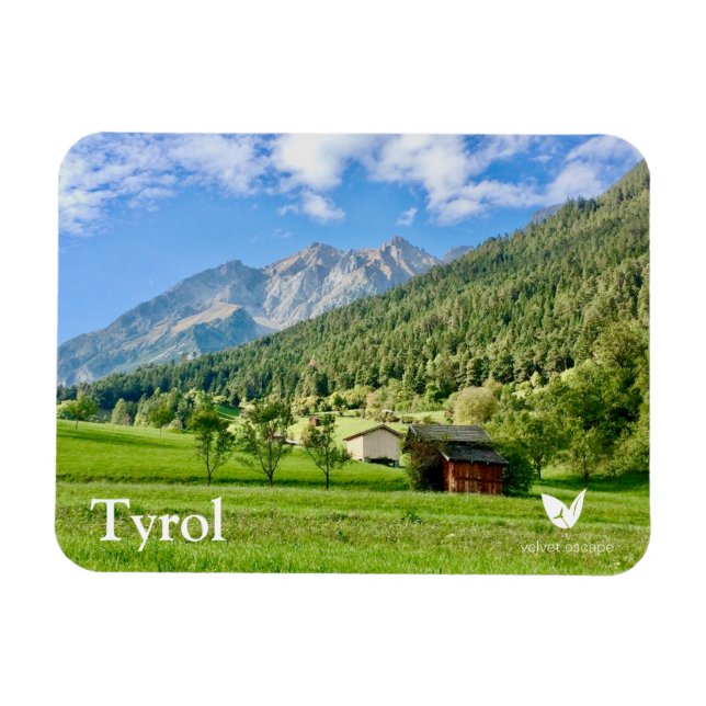 Magnet Flexible Tyrol - aimant frigo par Velvet Escape (Horizontal)