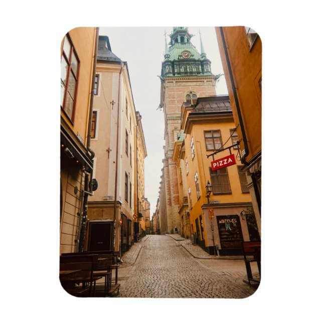 Magnet Flexible Tyska Brinken, Gamla Stan, Old Town, Stockholm (Vertical)