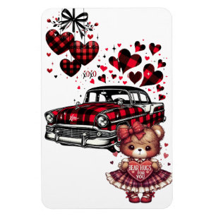 MAGNET FLEXIBLE UN AMOUR DE LA SAINT-VALENTIN CLASSIQUE POUR VOUS 
