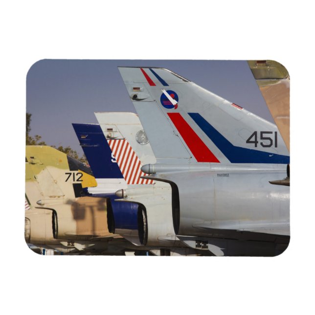 Magnet Flexible Un combattant israélien de Kfir (Horizontal)