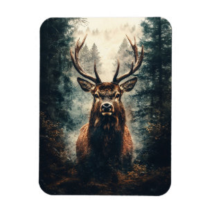 Magnet Flexible Un élan spectaculaire dans les bois