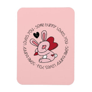 Magnet Flexible Un Lapin T'Aime