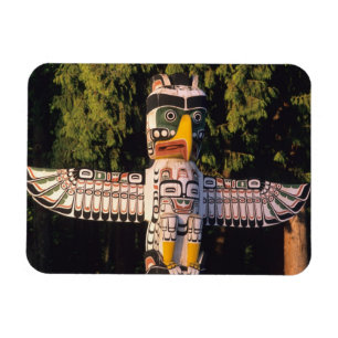 Magnet Flexible Un totem À Vancouver, Canada.
