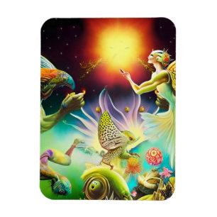 Magnet Flexible Une époque de peinture à l'huile repensée