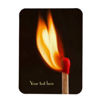 Magnet Flexible Une flamme éblouissante