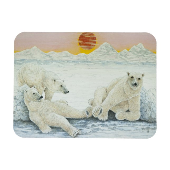 Magnet Flexible Une longue nuit (Horizontal)