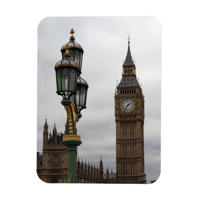 Magnet Flexible Une question de perspective - Londres - Big Ben Ma (Vertical)