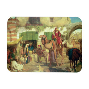 Magnet Flexible Une rue à Jérusalem, 1867