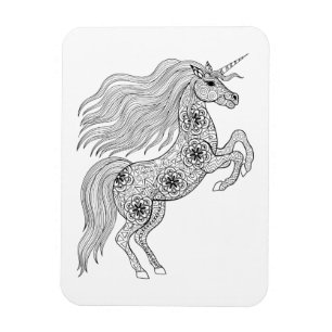 Magnet Flexible Unicorne magique inspirée