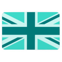 Union Jack 2 turquoise et sarcelle