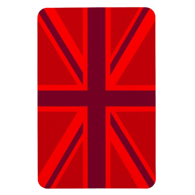 Magnet Flexible Union Jack rouge (Vertical)