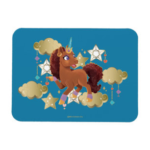Magnet Flexible Unique aux étoiles et aux nuages Unicorne